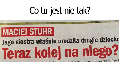 Co tu jest nie tak?